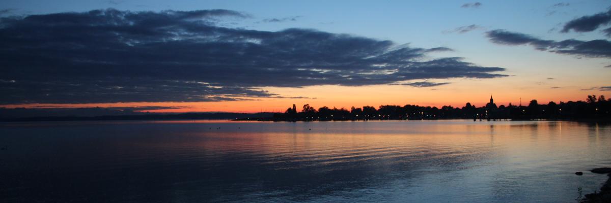 Abendstimmung am See